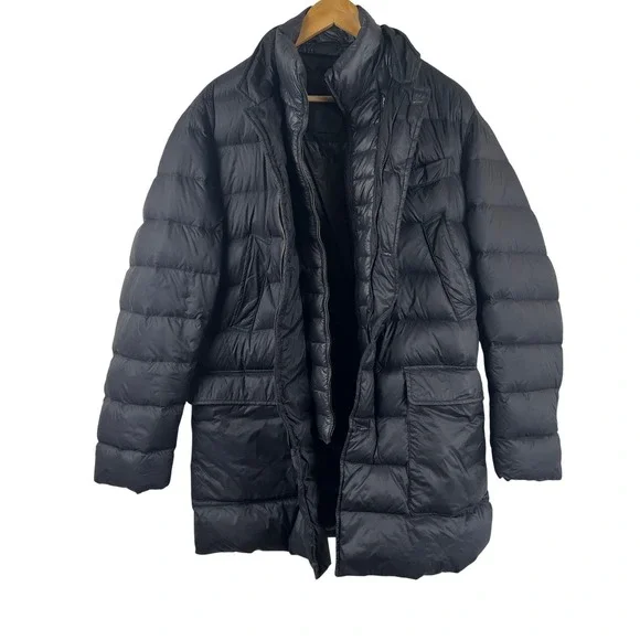 Massimo Dutti Black Puffer Jacket - Picture 16 of 16